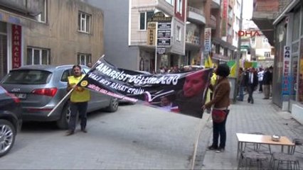 Hakkari ve Çukurca'da Yalova Valisi'ne Tepki Yürüyüşü