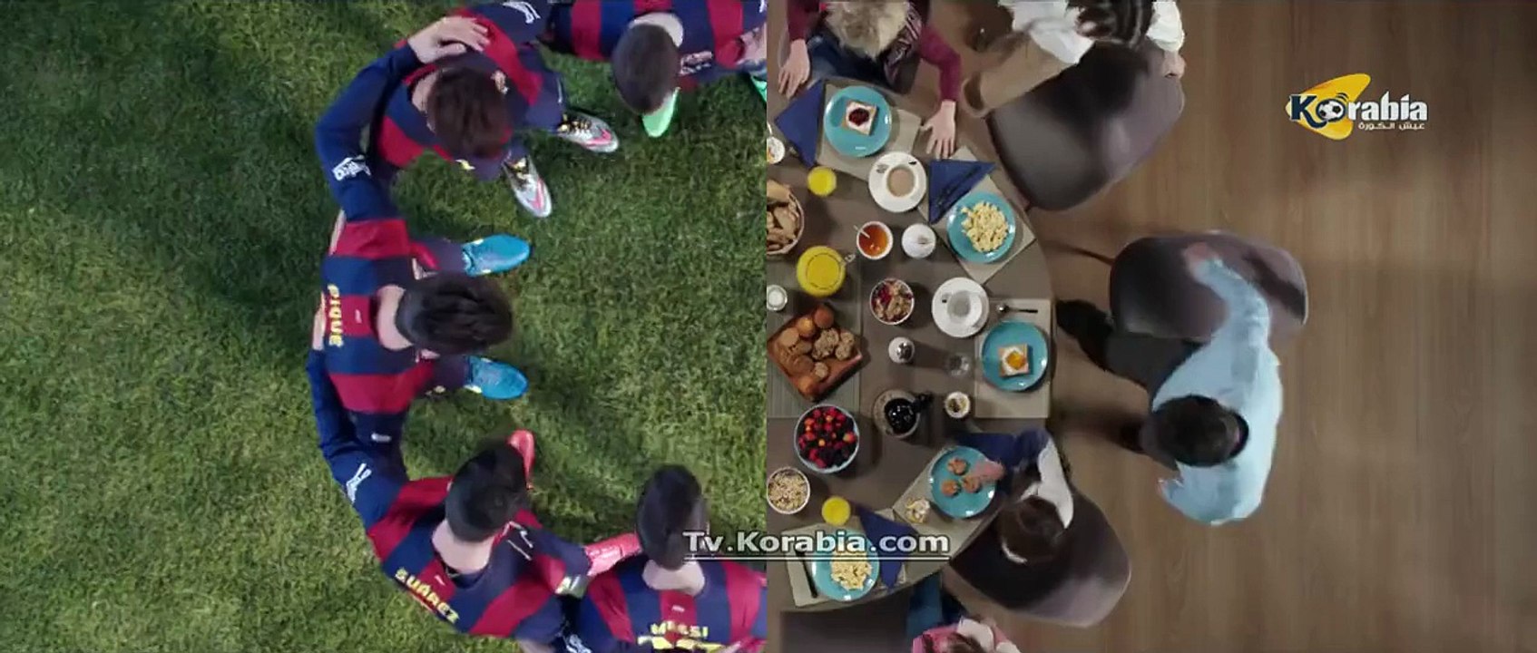 نجوم برشلونة VS مشجعي برشلونة
