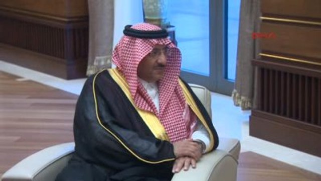 Cumhurbaşkanı Erdoğan, Suudi Arabistan Veliaht Vekili Prens Naif'i Kabul Etti