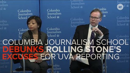 Columbia J-School: Rolling Stone's UVA Excuses Aren't Good Enough