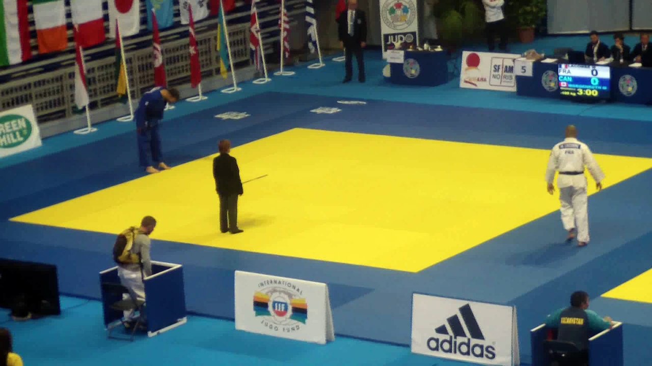 Championnat du monde Judo Vétéran 2014. W.Lacombe