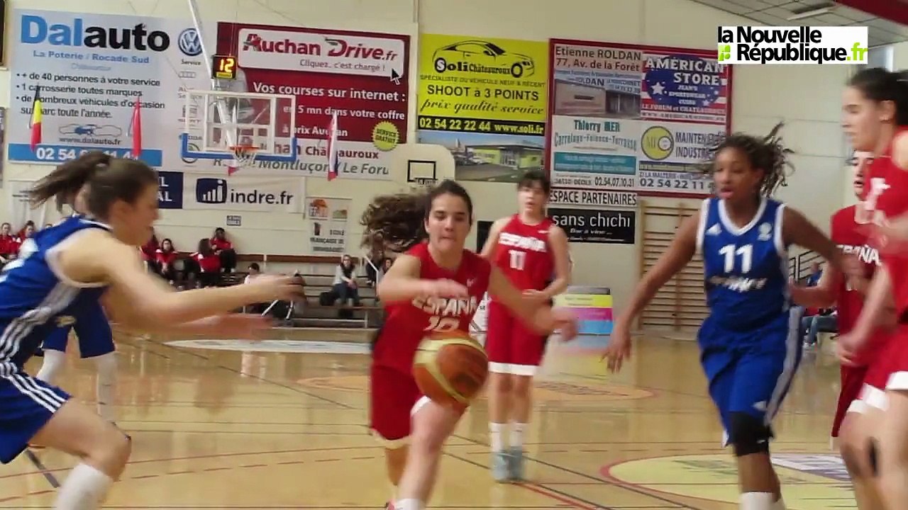 VIDEO. Les basketteuses cadettes de l'équipe de France remportent le tournoi du Poinçonnet