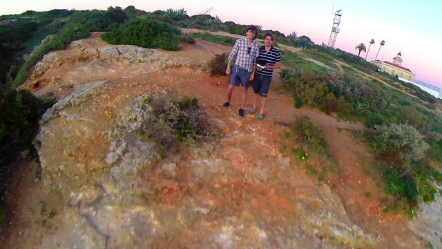 Drone video around Sagres and Lagos in Portugal