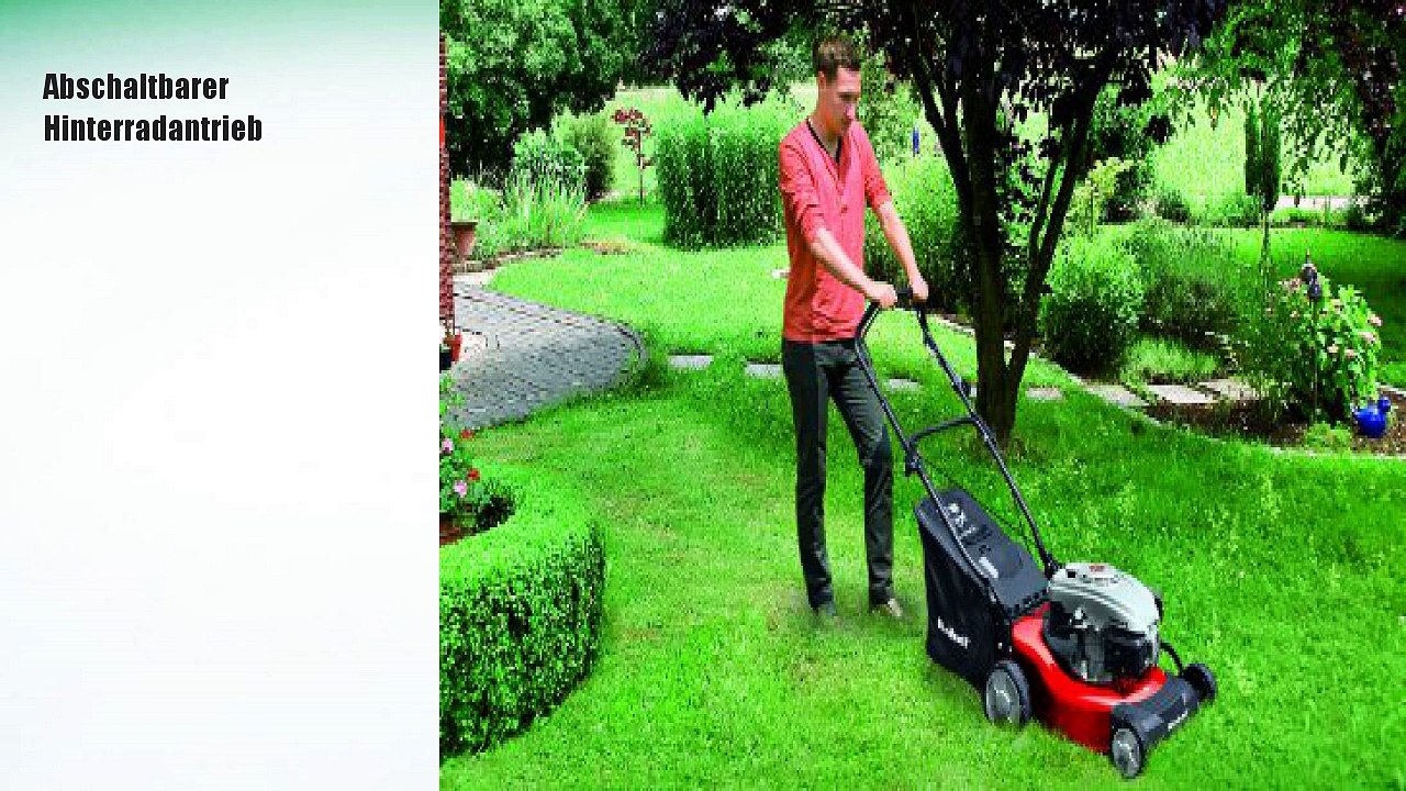 Einhell GH-PM 46 S Benzin-Rasenmäher, 2,45 kW, 46cm