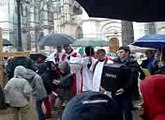 Chemin de croix dans les rues d'Orléans avec Mgr Jacques Blaquart le vendredi 3 avril 2015