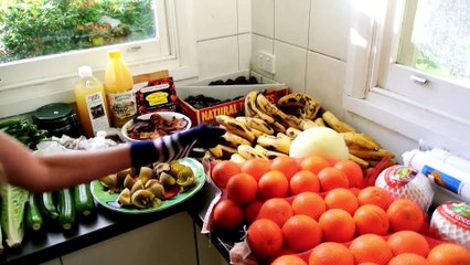 What I eat per week (in winter) on a RAW VEGAN diet