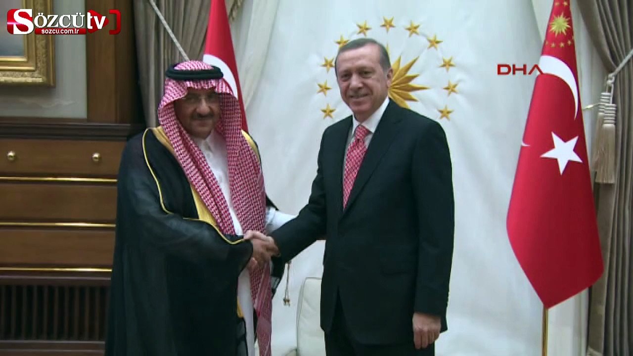 Prens Naif'i Cumhurbaşkanlığı Sarayı'nda