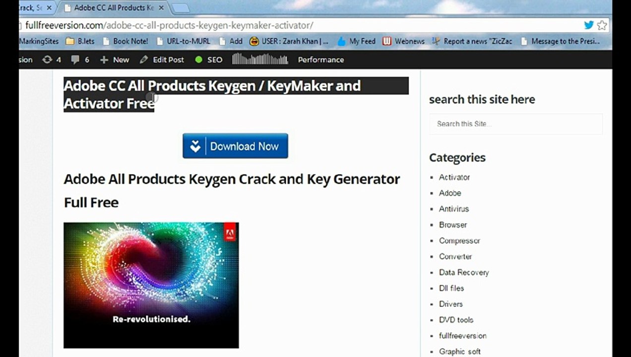 Adobe CC All Products Keygen  KeyMaker and Activator Free