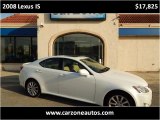 2008 Lexus IS 250 Baltimore Maryland | CarZone USA