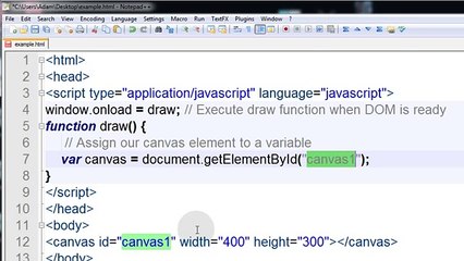 HTML5 Canvas Tag Tutorial Learn to Draw and Animate Using Javascript - PlayIt.pk
