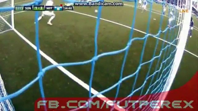 GIF Sundsvall vs Malmo: ¡Lo mejor de Yoshimar Yotún! (VIDEO)