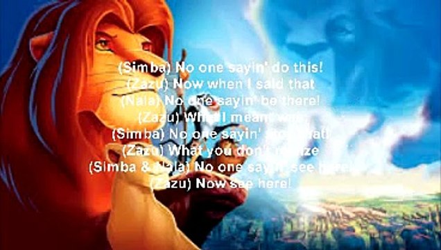 The Lion King - I Just Can't Wait To Be King LYRICS