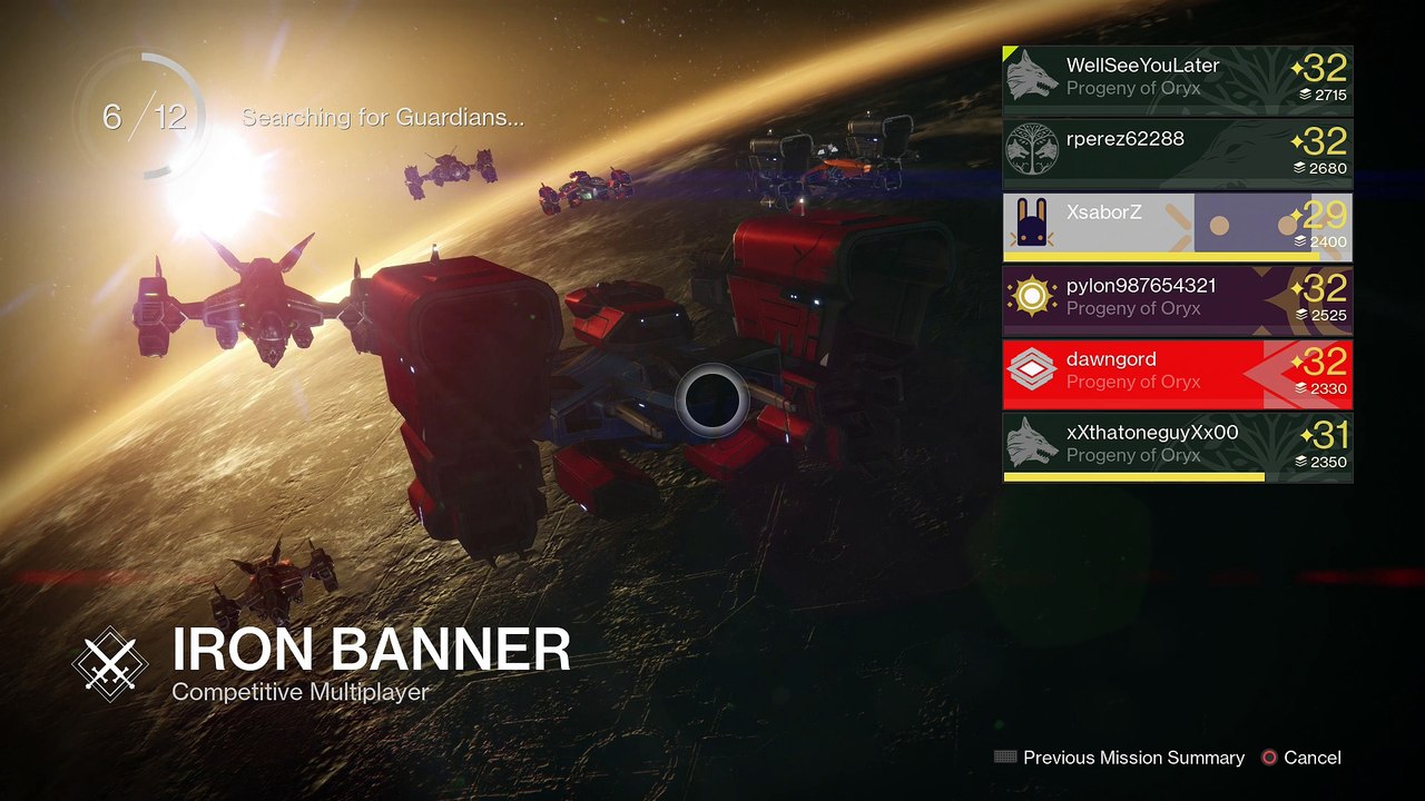 Destiny PS4 [Hawkmoon] Crucible Part 790 - Iron Banner (Twilight Gap, Earth) [With Commentary] - Short Game!