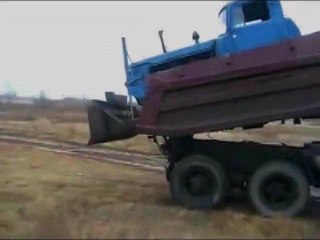 Как надо разгружаться по челябински!!!