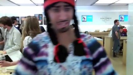 JENNIFER LOPEZ DANCING IN APPLE STORE TO ON THE FLOOR