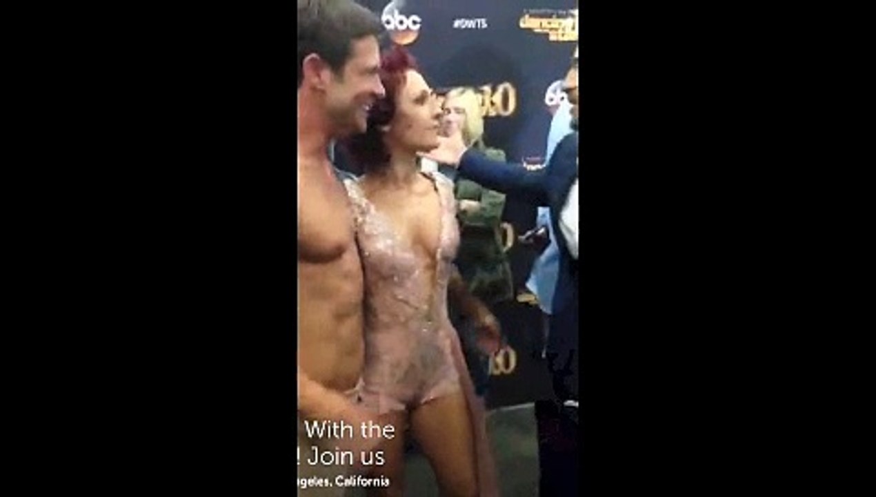 Sharna Burgess and Noah Galloway on Afterbuzz via Periscope