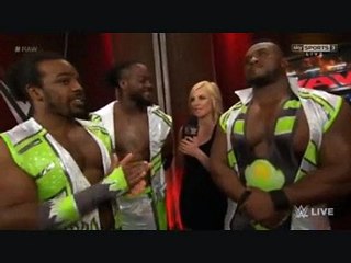 Renee Young interviews The New Day (6-4=15)