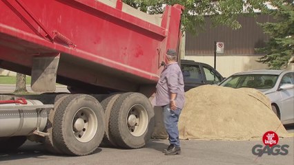 Car Buried In Sand Prank