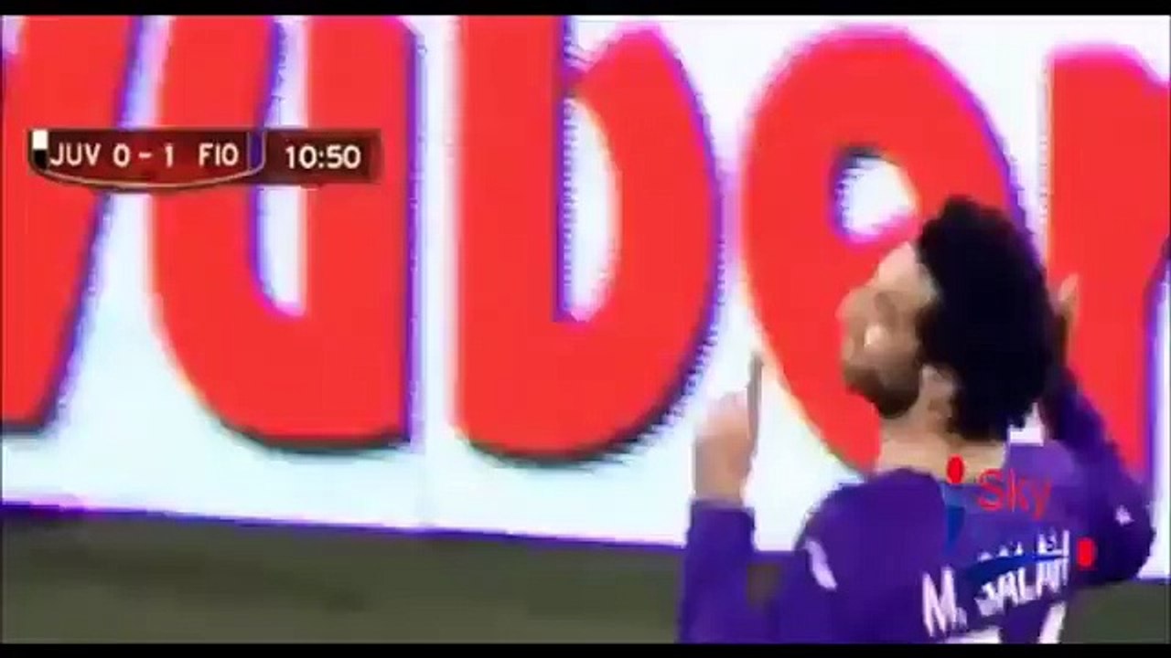 هدف محمد صلاح في اليوفنتوس بصوت رؤوف بن خليف صلاح هرب شد شد