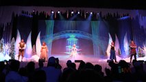 Elsa, Anna, Kristoff perform Let It Go in Frozen sing-along stage show finale at Walt Disney World