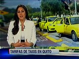Tarifas de taxis en Quito causan desacuerdos