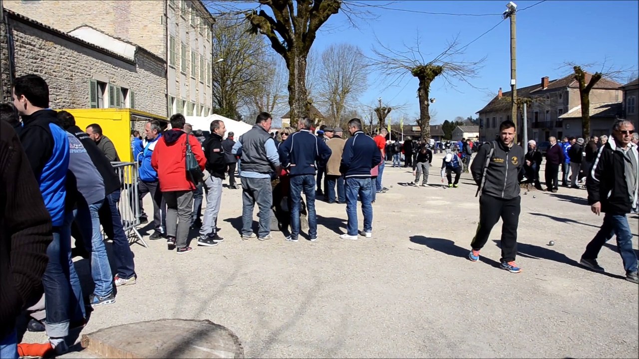 Pétanque pontévalloise. Doublettes du 6 avril 2015.