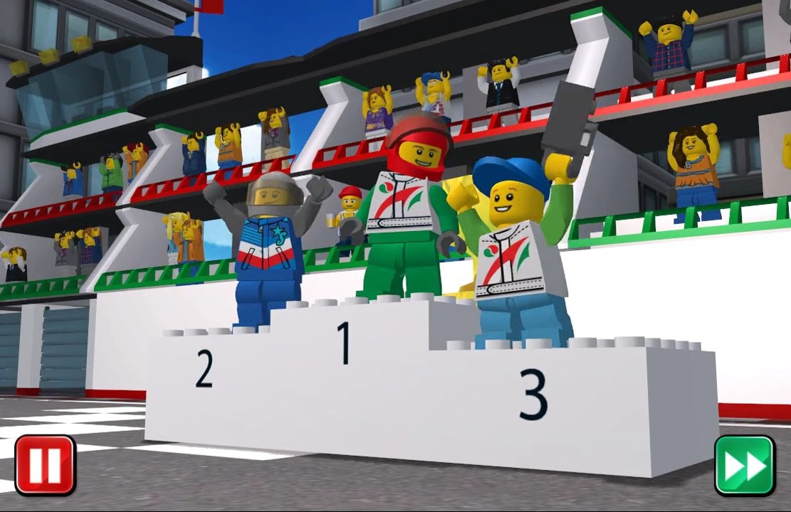 LEGO CITY Movie Racing  Game 2015 Cartoon Episode Gameplay
