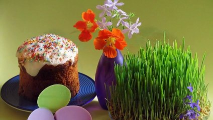 Пасхальная песня и поздравление с Воскресением Христовым