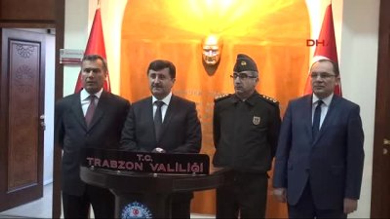 Trabzon Valisi Öz: 2 Kişi Gözaltına Alındı