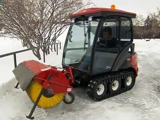 Dave LaLena shows off coolest snow plow mower ever made!