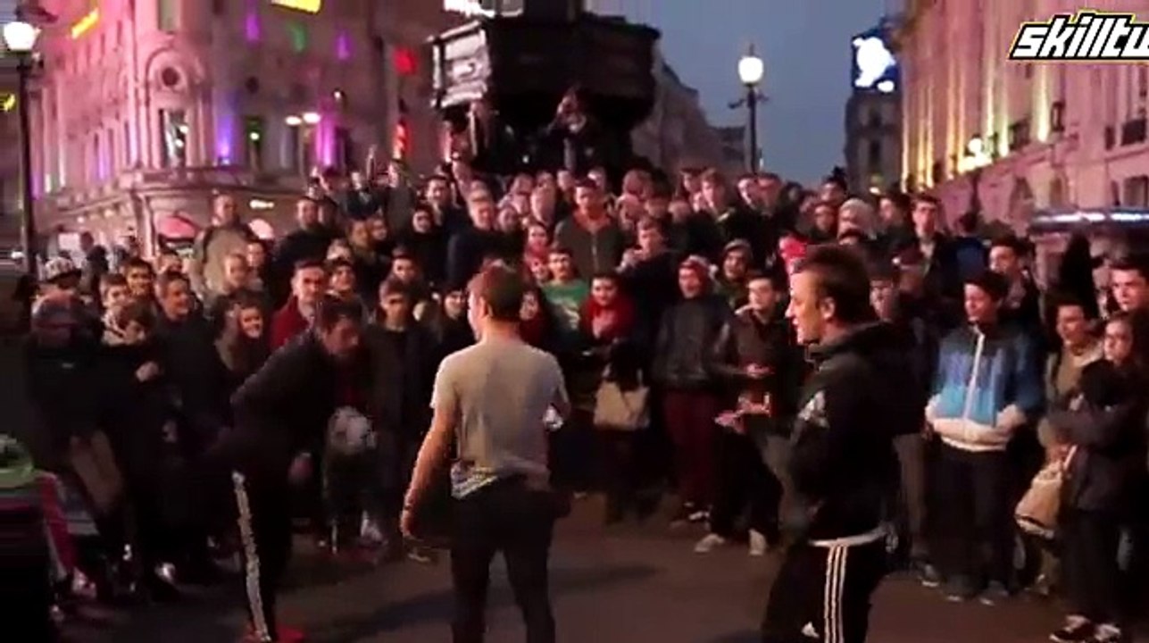 SkillTwins EXTREME Street Football Freestyle Panna Skills ★ HD 2015