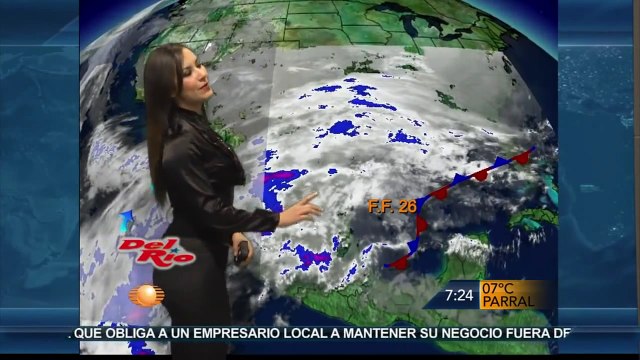 Las Noticias del Cielo - El clima con Gaby Luna (14 Ene 2015)