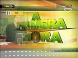 Aldo Mariátegui y Claudia Cisneros discuten en el noticiero.