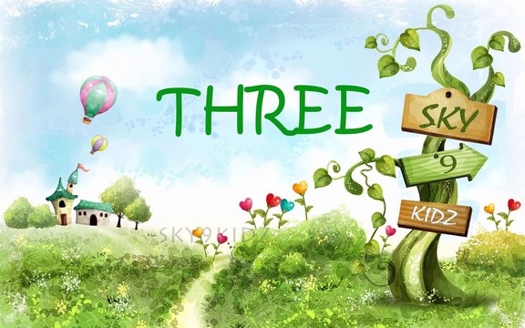 numbers in village 1234 kidz