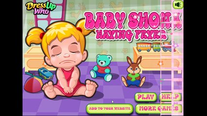 Baby Shona Having Fever Baby Game for Little Kids