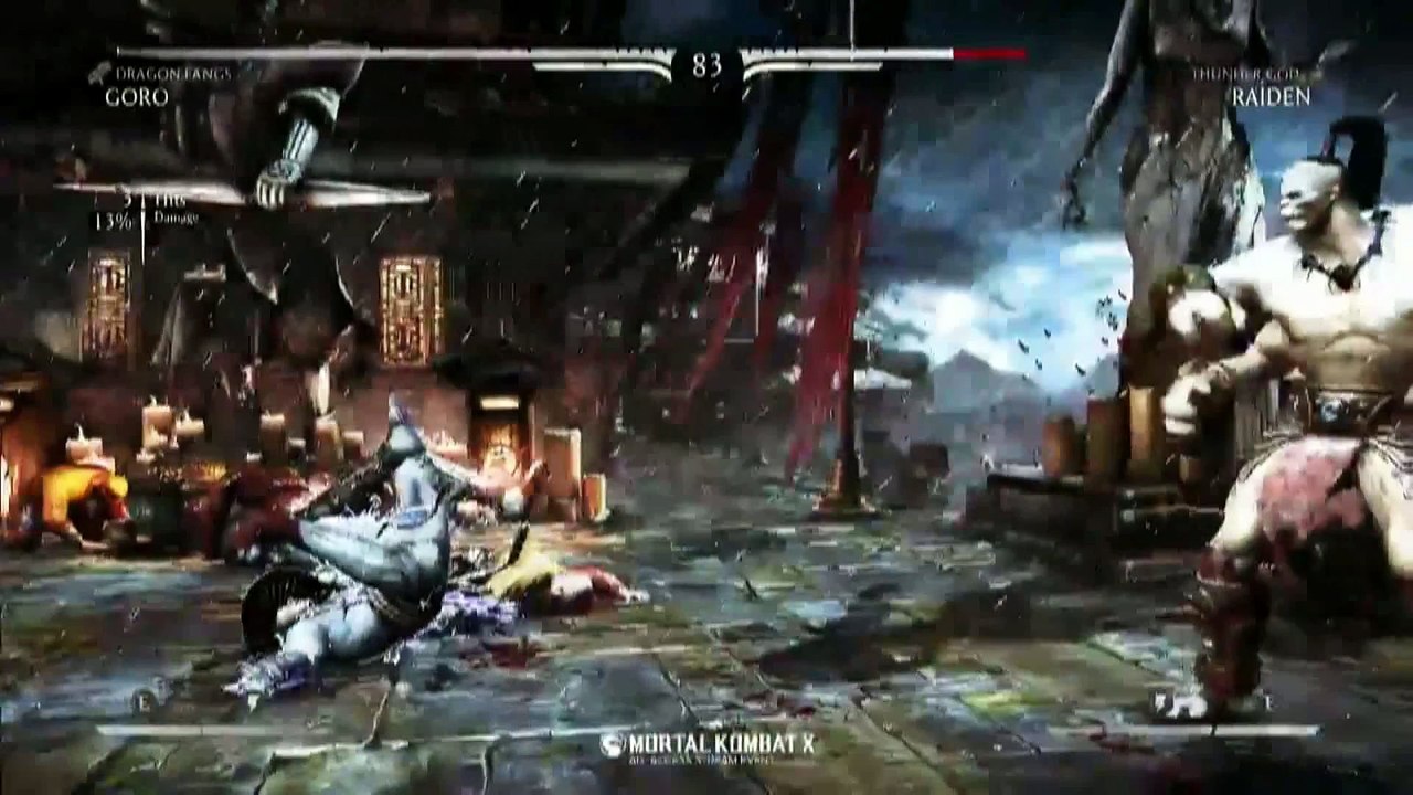 Fatality 1 et 2 de Goro + Gameplay