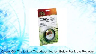 Zilla 11517 Humidity and Temperature Dial Gauge Review