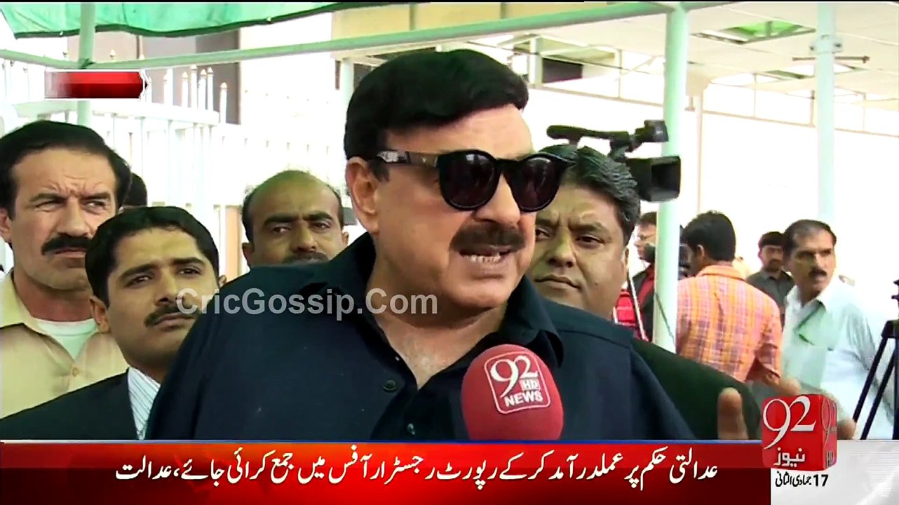 Khawaja Asif Can't Speak Without the Permission Of  Nawaz Sharif - Shaikh Rasheed