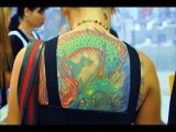 Amazing Beautiful Lady Tattoo Thailand Pattaya