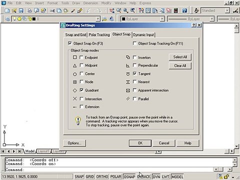 AutoCAD_2006 About Status Bar Command Prompt - Chapter 1.07.0