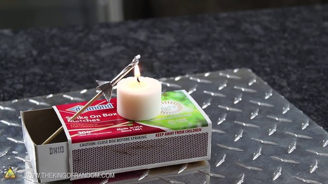 Comment faire un mini lance-roquettes avec des allumettes