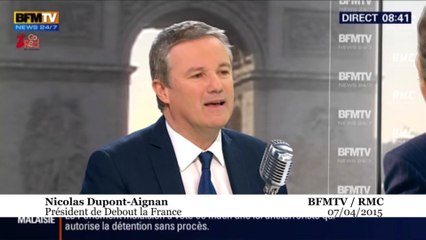 Dupont-Aignan : les primaires UMP, «un scénario écrit d'avance» ?
