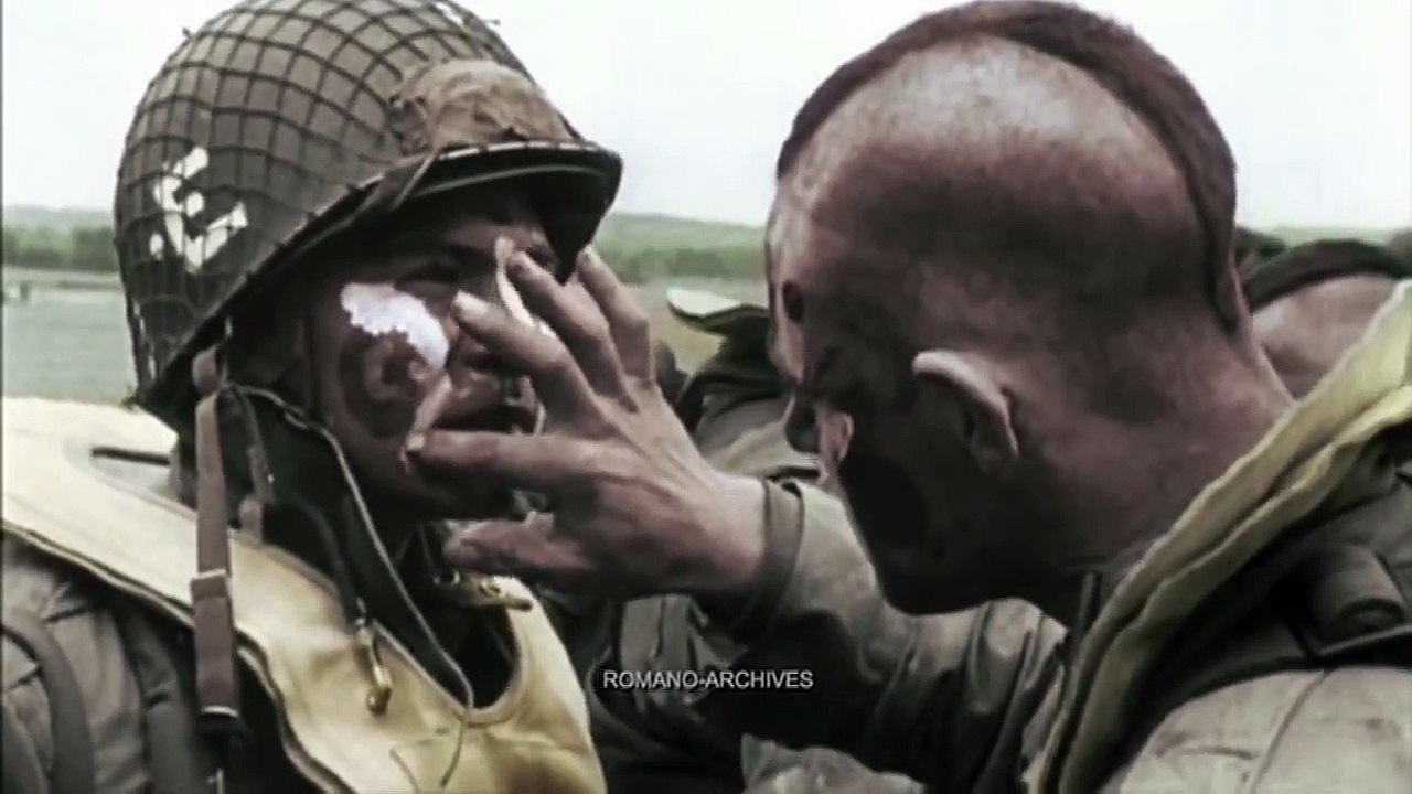 1944 - 90 Seconds Inside D-day - Color HD