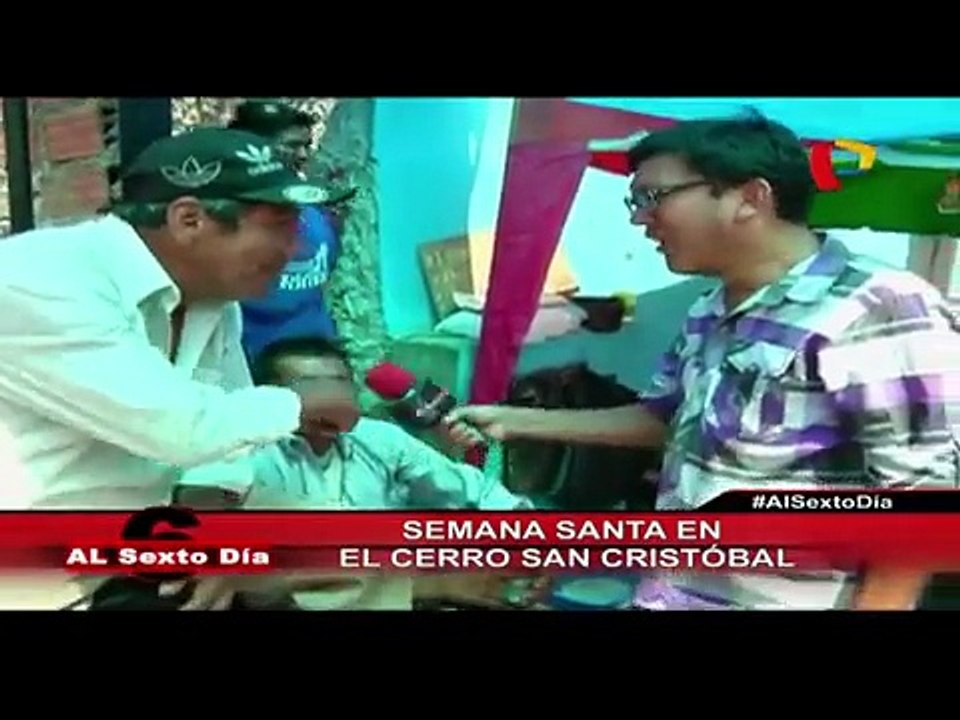 Semana Santa en el cerro San Cristóbal