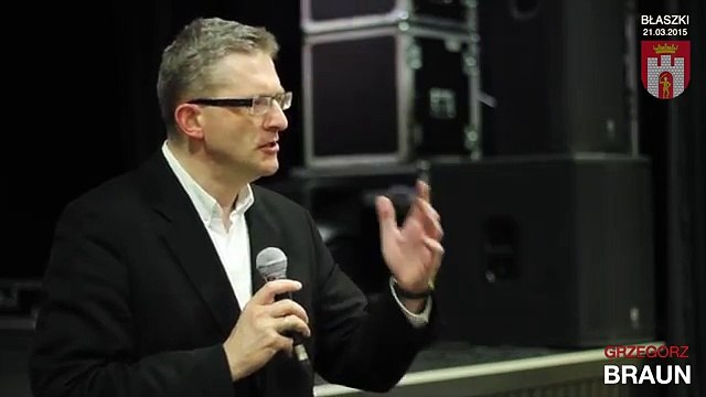 reż. Grzegorz Braun podatek dochodowy jest niegodziwy!