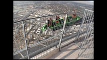 X-Scream Off Ride POV Stratosphere Tower Las Vegas Nevada Crazy Thrill Ride