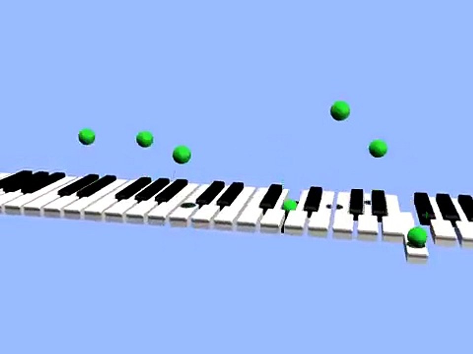 Piano Animation (Maple Leaf Rag)