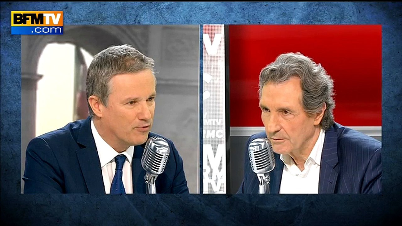 Essonne: "unis pour nettoyer la vie politique" estime Nicolas Dupont-Aignan