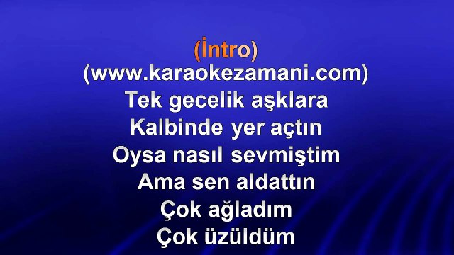 Barış Türkeri - Yatak - (2014) TÜRKÇE KARAOKE