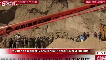 Tıkrit’te 12 toplu mezar bulundu